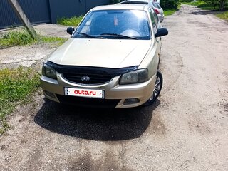 2005 Hyundai Accent ТагАЗ II, бежевый, 270000 рублей, вид 1