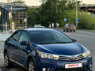 2013 Toyota Corolla XI (E160, E170, E180), синий, 1150000 рублей, вид 3