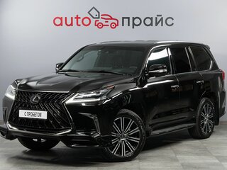 2019 Lexus LX 570 III Рестайлинг 2, чёрный, 10500000 рублей, вид 3