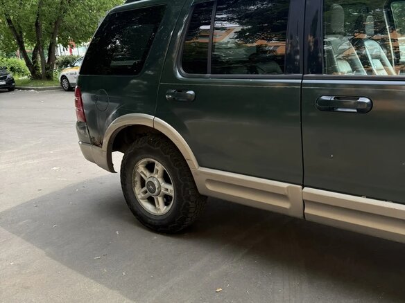2002 Ford Explorer III, зелёный - вид 15