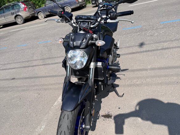 2014 Yamaha MT-07 (FZ-07), серый, 640000 рублей - вид 2