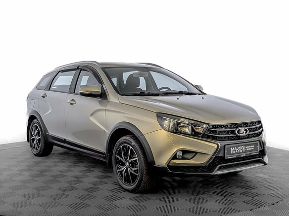 2018 Lada (ВАЗ) Vesta SW Cross I, зелёный, 1065000 рублей - вид 2