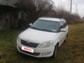 2012 Skoda Fabia II Рестайлинг, белый, 500000 рублей