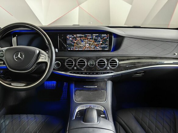 2013 Mercedes-Benz S-Класс 500 Long VI (W222, C217), чёрный - вид 10