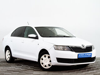 2018 Skoda Rapid I Рестайлинг, белый, 689000 рублей, вид 1