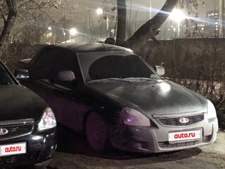 2011 Lada (ВАЗ) Priora I, чёрный, 300000 рублей, вид 3
