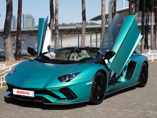 2021 Lamborghini Aventador I Рестайлинг, синий, 47171595 рублей, вид 1