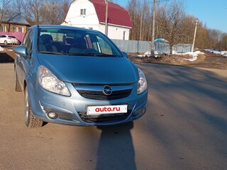 2006 Opel Corsa D, голубой, 390000 рублей, вид 4