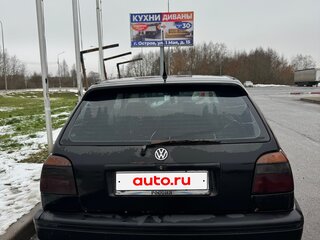 1991 Volkswagen Golf III, чёрный, 180000 рублей, вид 3