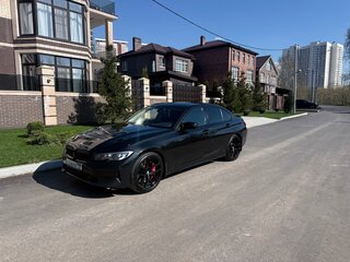 2020 BMW 3 серии 320i VII (G2x), чёрный, 3650000 рублей, вид 2