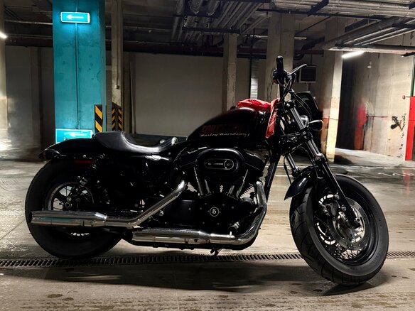 2014 Harley-Davidson Sportster 1200, красный, 1225000 рублей - вид 2