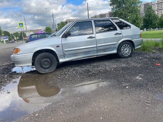 2008 Lada (ВАЗ) 2114, серебристый, 65000 рублей, вид 4