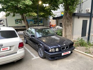 1995 BMW 5 серии 525i III (E34), синий, 790000 рублей, вид 2