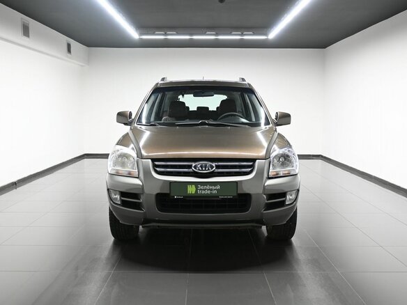 2007 Kia Sportage II, коричневый - вид 2