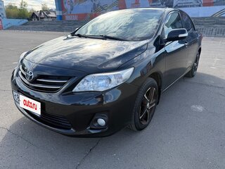 2010 Toyota Corolla X (E140, E150) Рестайлинг, чёрный, 1100000 рублей, вид 2