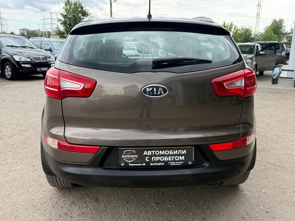 2011 Kia Sportage III, коричневый, 1235000 рублей - вид 6