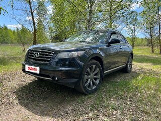 2007 Infiniti FX35 I (S50) Рестайлинг, чёрный, 1100000 рублей, вид 1