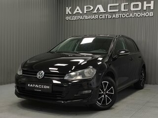 2014 Volkswagen Golf VII, чёрный, 850000 рублей, вид 1