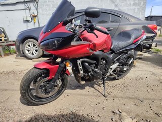 2007 Yamaha FZ6, красный, 425000 рублей, вид 2