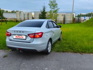 2017 Lada (ВАЗ) Vesta I, серый, 700000 рублей, вид 3
