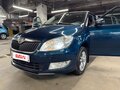 2013 Skoda Fabia II Рестайлинг, синий, 850000 рублей - вид 3