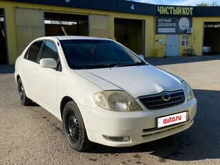 2002 Toyota Corolla IX (E120, E130), белый, 495000 рублей, вид 1