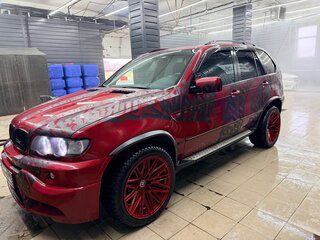2003 BMW X5 4.6is I (E53), пурпурный, 1500000 рублей, вид 1