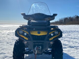 2013 BRP Can-Am Outlander MAX 1000, жёлтый, 1050000 рублей, вид 1