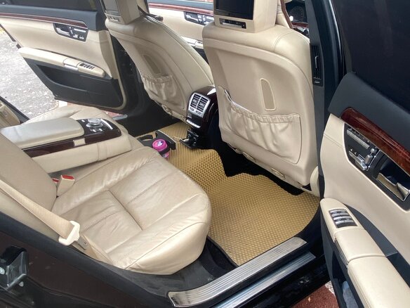 2008 Mercedes-Benz S-Класс 550 Long V (W221), чёрный, 1100000 рублей - вид 10
