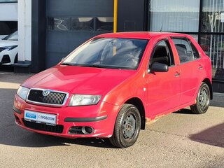 2004 Skoda Fabia I Рестайлинг, красный, 385000 рублей, вид 1