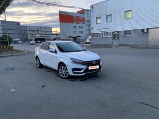 2024 Lada (ВАЗ) Vesta I Рестайлинг (NG), белый, 1250000 рублей, вид 3