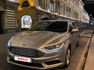 2017 Ford Fusion (North America) II Рестайлинг, серый, 1400000 рублей, вид 1