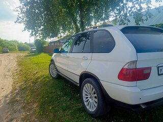 2004 BMW X5 3.0i I (E53) Рестайлинг, белый, 1000000 рублей, вид 5