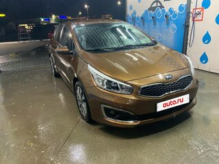 2017 Kia Ceed II Рестайлинг, коричневый, 1820000 рублей, вид 3