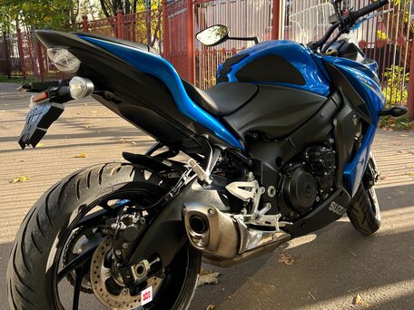 2015 Suzuki GSX-S 1000 F, синий, 820000 рублей, вид 4