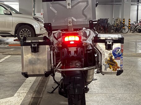 2016 BMW R 1200 GS Adventure, синий, 1199999 рублей, вид 4