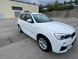 2014 BMW X3 20i xDrive II (F25) Рестайлинг, белый, 3500000 рублей, вид 2