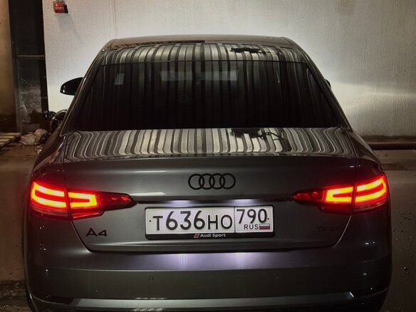 2016 Audi A4 V (B9), серый, 1850000 рублей - вид 8