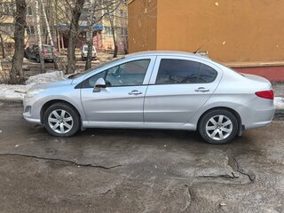 2012 Peugeot 408 I, серебристый, 750000 рублей, вид 4