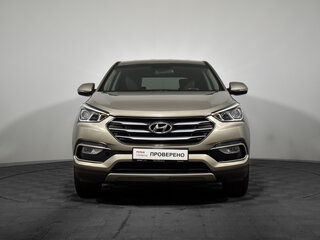 2016 Hyundai Santa Fe III Рестайлинг, бежевый, 1845000 рублей, вид 2