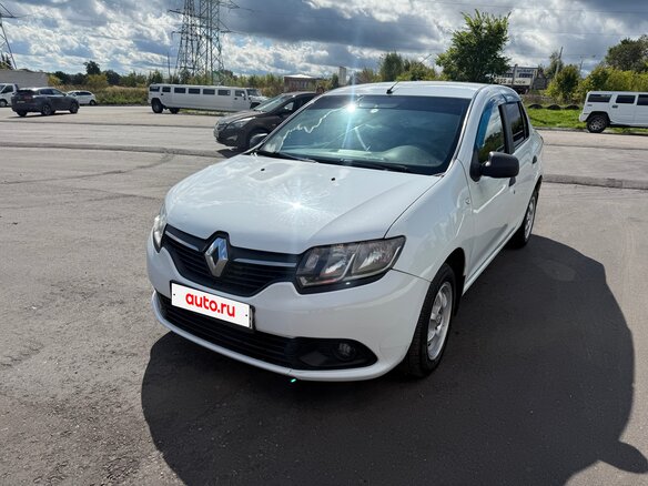 2015 Renault Logan II, белый