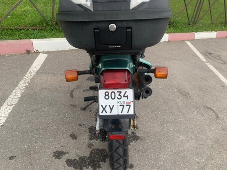 1992 Honda Transalp 400, зелёный, 200000 рублей, вид 4