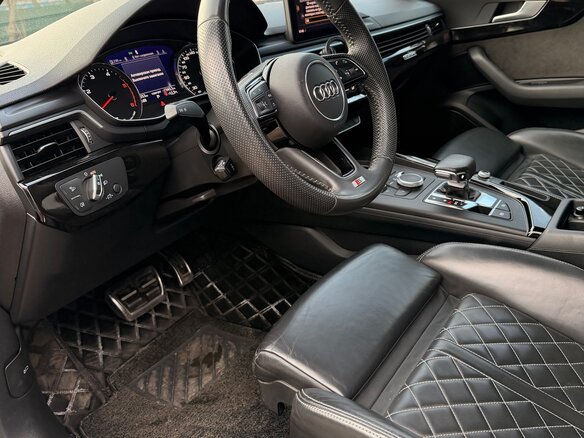 2019 Audi A4 V (B9), чёрный, 3900000 рублей - вид 8