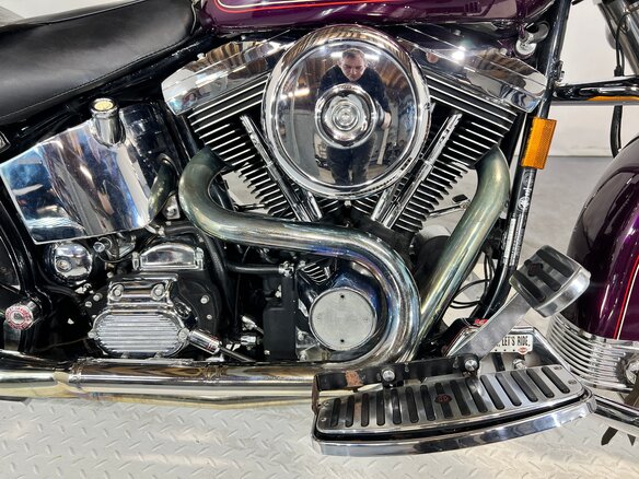 1998 Harley-Davidson Heritage, фиолетовый, 770000 рублей - вид 22