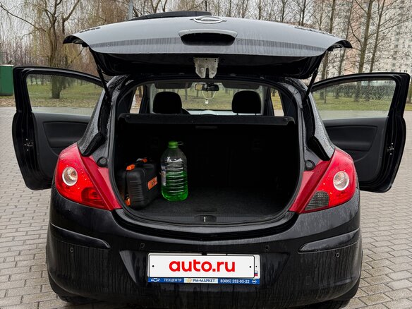 2008 Opel Corsa D, чёрный, 430000 рублей - вид 3