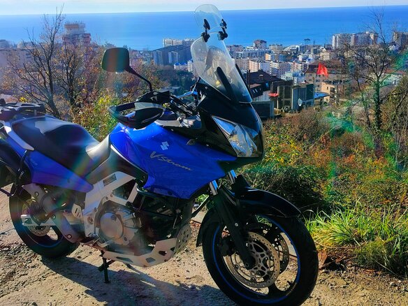 2003 Suzuki V-Strom DL 650, синий, 345000 рублей