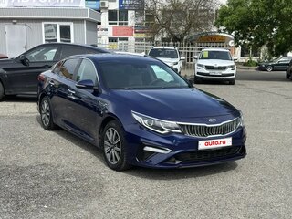 2019 Kia Optima IV Рестайлинг, синий, 1500000 рублей, вид 3
