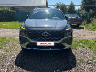 2021 Hyundai Santa Fe IV Рестайлинг, серый, 3950000 рублей, вид 1