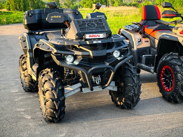 2022 Stels ATV-850 Guepard Trophy, чёрный, 850000 рублей - вид 17
