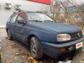 1996 Volkswagen Golf III, синий, 100000 рублей